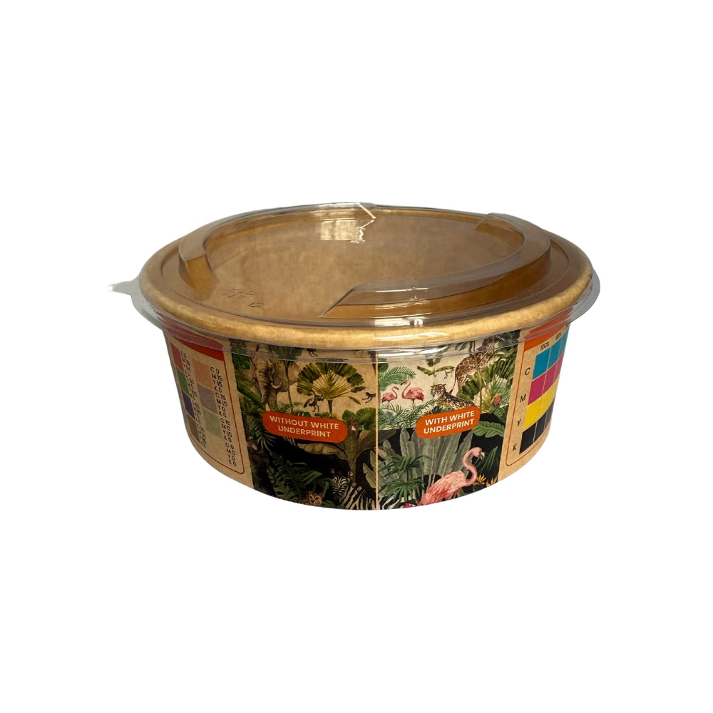Deckel für benutzerdefinierte Schüsseln / Salatschüsseln 1300 ml /40 oz (ab 2100)