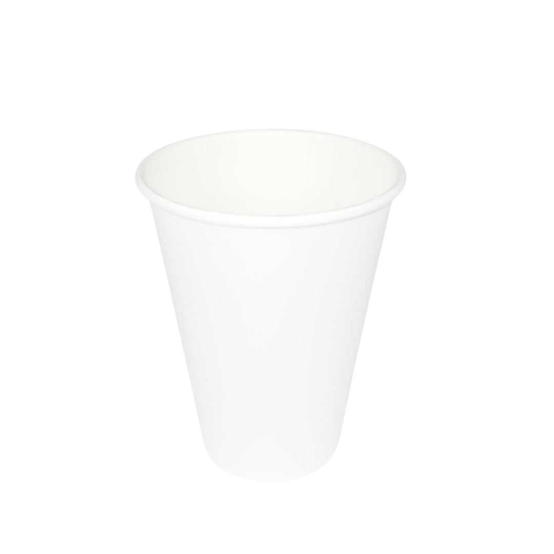 White paper cups 20 cl - 7.5 oz (3000 units)