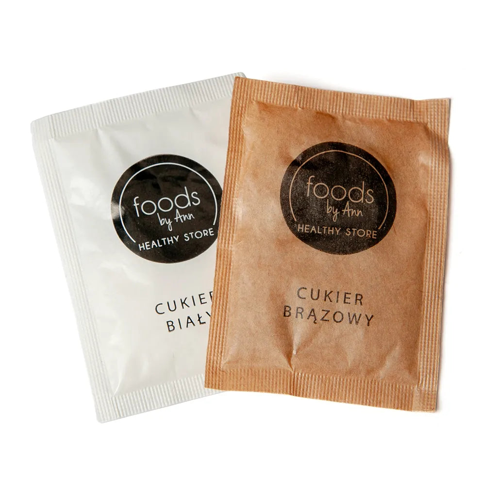 Custom brown sugar sachets - 4g