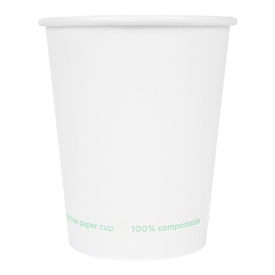 Plastic-free paper cups 25 cl / 8 oz