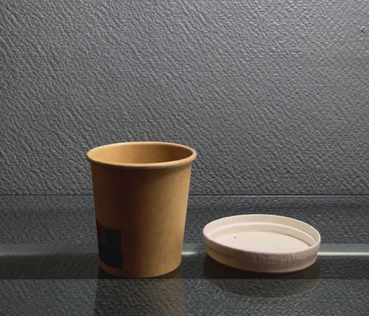 Kraft paper cups 10-12 cl 4 oz