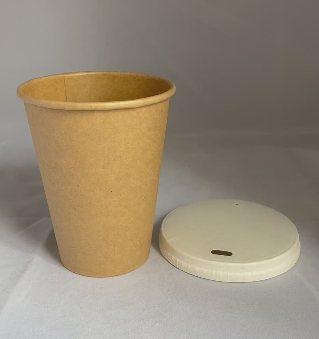 Kraft paper cups 40 cl / 14 oz