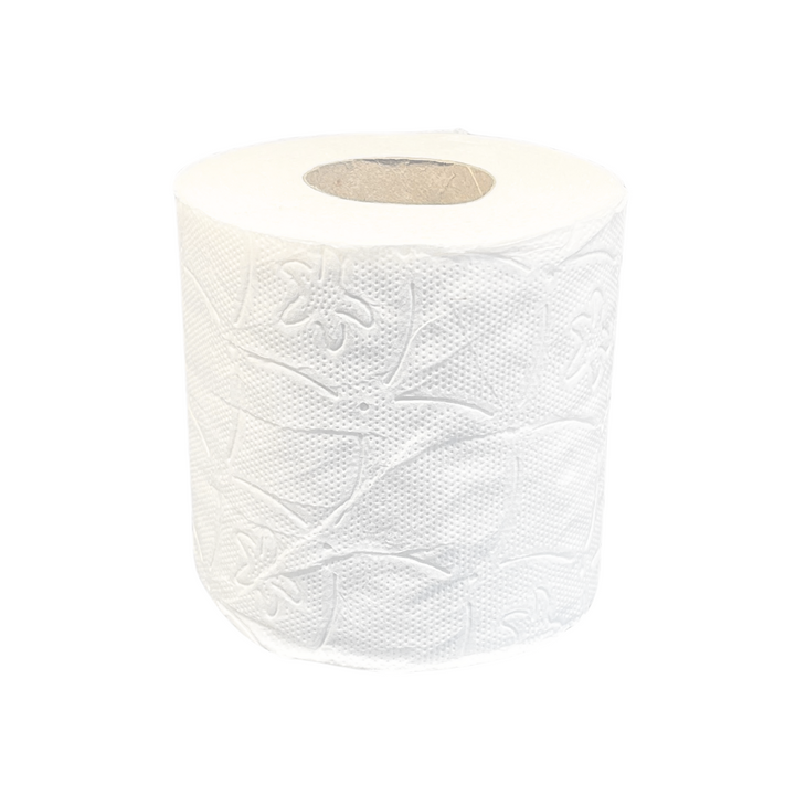 Weißes Toilettenpapier 2-lagig (108 Rollen)