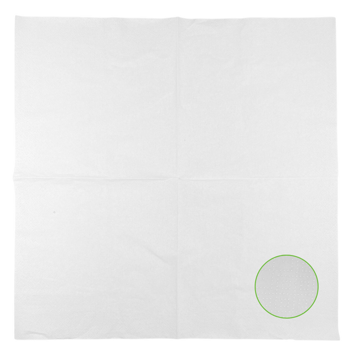 White 2-ply towels 40x40 (2400 units)