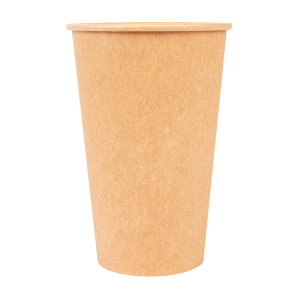 Kraft paper cups 50 cl / 16 oz -  300 + 18 gsm