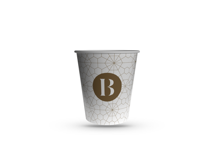 Customized paper cups 25 cl / 8 oz (10-day express delivery!)