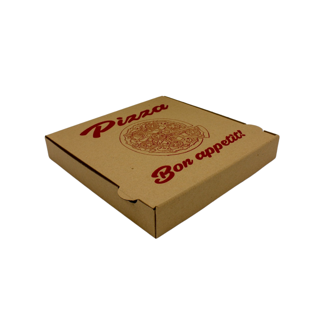 Personalized Kraft pizza boxes (Large sizes)